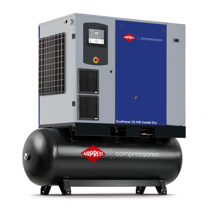 Šroubový kompresor EcoPower 25 IVR Combi Dry 13 bar 25 HP/18.5 kW 2293 - 3332 l/min 500 l
