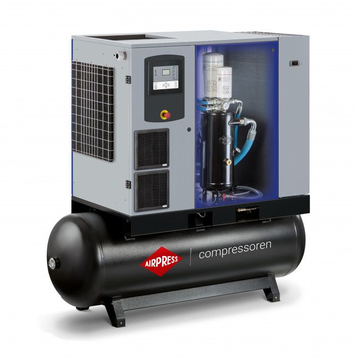 Šroubový kompresor EcoPower 25 IVR Combi Dry 13 bar 25 HP/18.5 kW 2293 - 3332 l/min 500 l