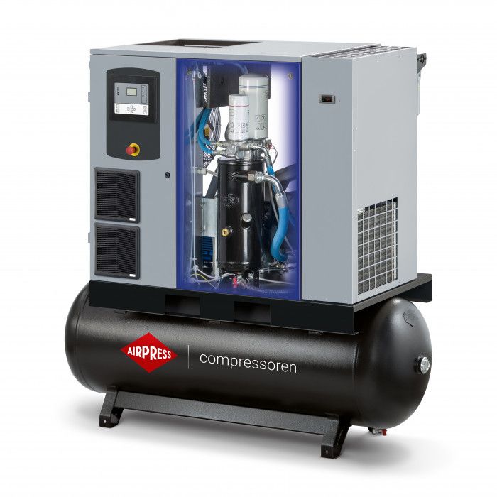 Šroubový kompresor EcoPower 25 IVR Combi Dry 13 bar 25 HP/18.5 kW 2293 - 3332 l/min 500 l