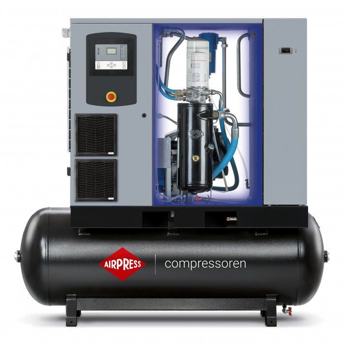 Šroubový kompresor EcoPower 25 IVR Combi Dry 13 bar 25 HP/18.5 kW 2293 - 3332 l/min 500 l