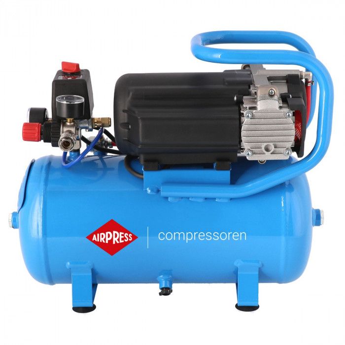 Tichý bezolejový dvoupístový kompresor LMO 15-210 10 bar 0.75 HP/0.55 kW 168 l/min 15 l
