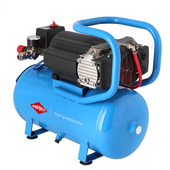 Tichý bezolejový dvoupístový kompresor LMO 15-210 10 bar 0.75 HP/0.55 kW 168 l/min 15 l
