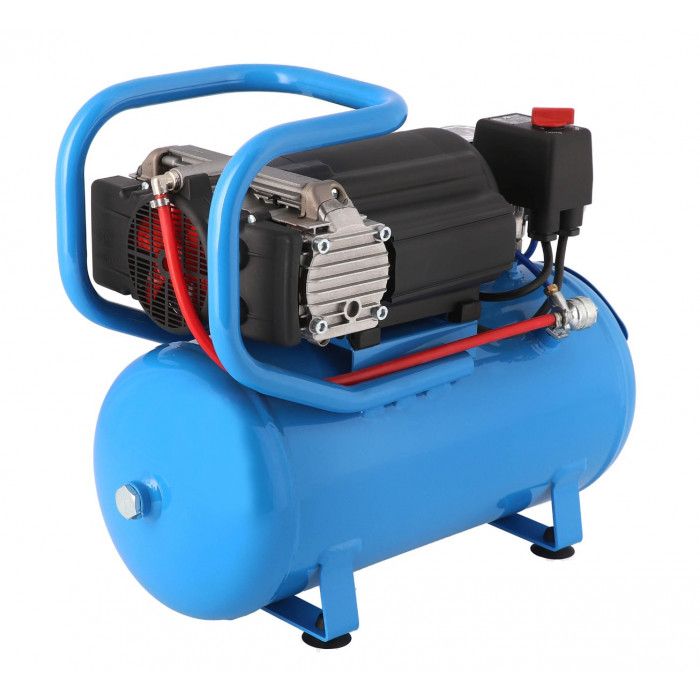 Tichý bezolejový dvoupístový kompresor LMO 15-210 10 bar 0.75 HP/0.55 kW 168 l/min 15 l