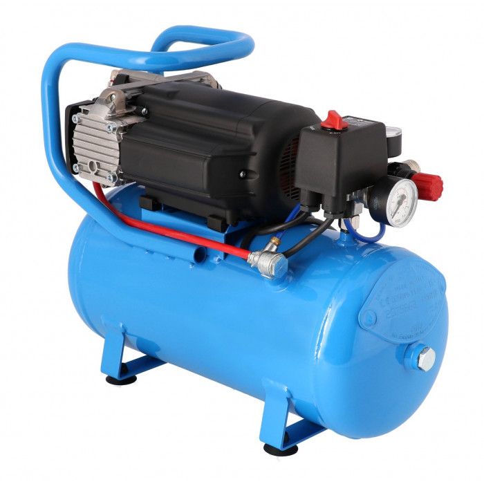 Tichý bezolejový dvoupístový kompresor LMO 15-210 10 bar 0.75 HP/0.55 kW 168 l/min 15 l