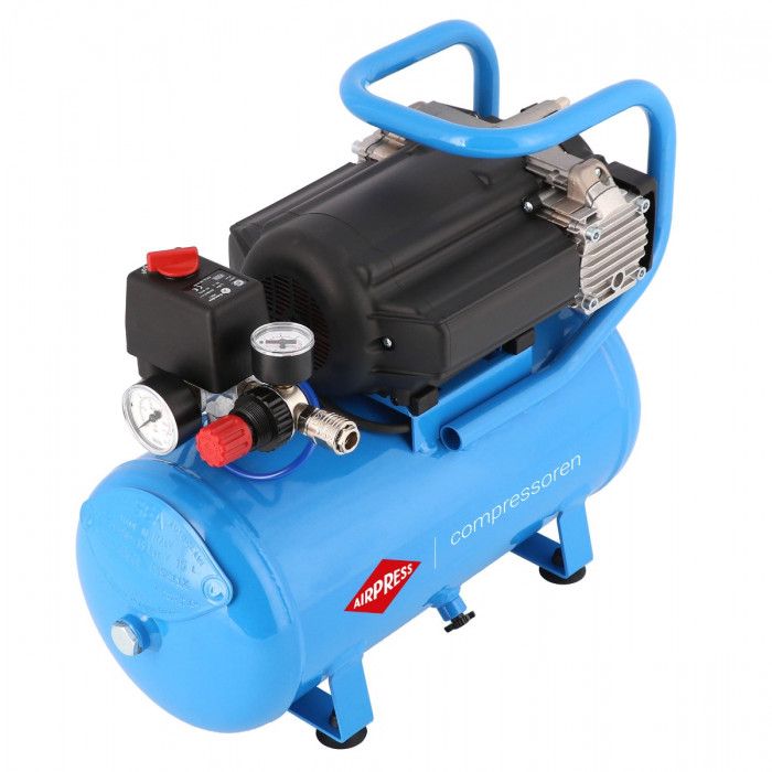 Tichý bezolejový dvoupístový kompresor LMO 15-210 10 bar 0.75 HP/0.55 kW 168 l/min 15 l