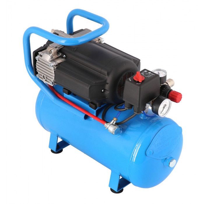 Tichý bezolejový dvoupístový kompresor LMO 15-210 10 bar 0.75 HP/0.55 kW 168 l/min 15 l