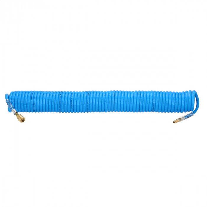 Zesílená PU spirálová pneumatická hadice 15 m fi 12 x 8 mm
