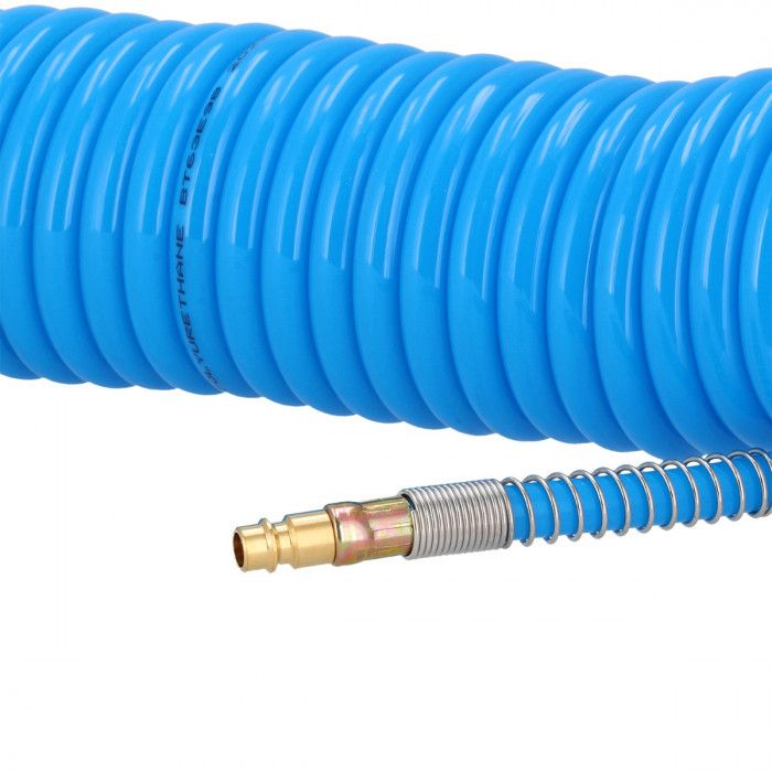 Zesílená PU spirálová pneumatická hadice 15 m fi 12 x 8 mm