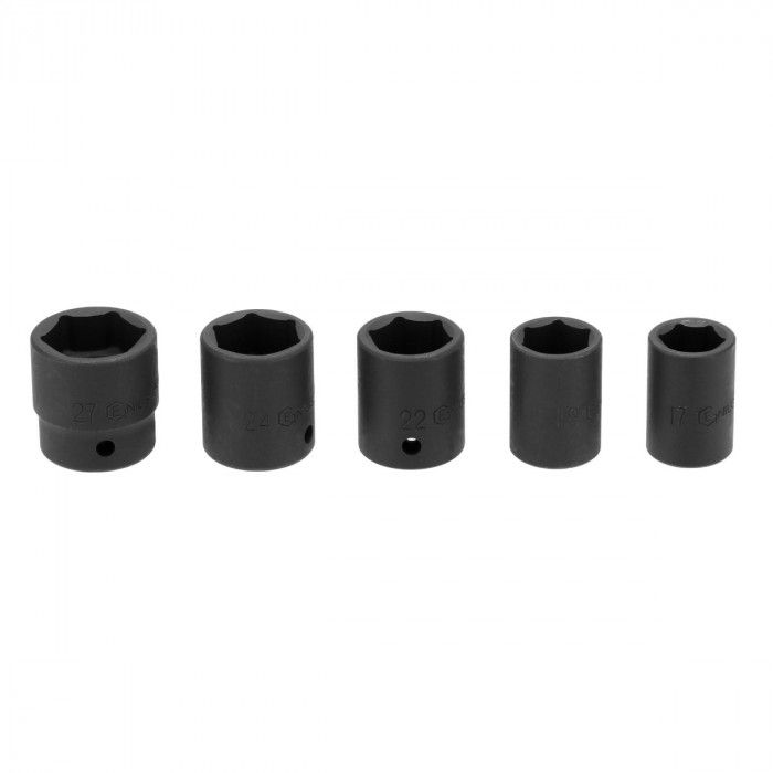 Pneumatický rázový utahovák 1/2" s kovanými klíči (10 kusů) - sada mechanika
