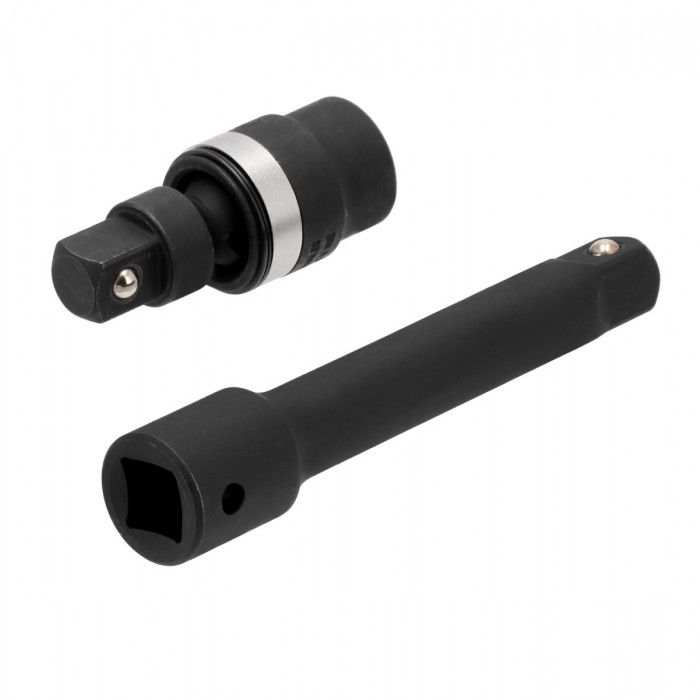 Pneumatický rázový utahovák 1/2" s kovanými klíči (10 kusů) - sada mechanika