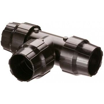 T-kus pro trubky 80 mm hliníková s vnitřním závitem