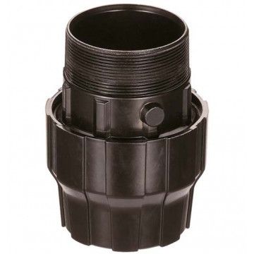 Hliníková trubková spojka 40 mm 1 1/2" vnější závit