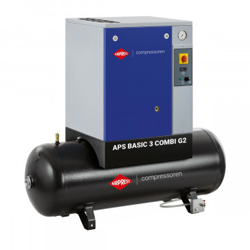 Šroubový kompresor APS 3 Basic G2 Combi 10 bar 3 HP/2.2 kW 294 l/min 200 l