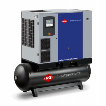 Šroubový kompresor EcoPower 20 IVR Combi Dry 13 bar 20 HP/15 kW 2120 - 2882 l/min 500 l