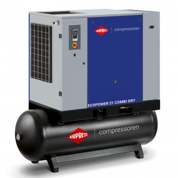 Šroubový kompresor EcoPower 20B Combi Dry 10 bar 20 HP/ 15 kW 2310 l/min 500 l