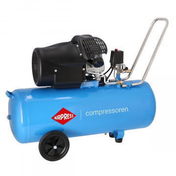 Dvoupístový kompresor HL 425-100V 8 bar 3 HP/2.2 kW 260 l/min 100 l