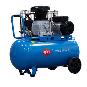 Dvoupístový kompresor HL 340-90 10 bar 3 HP/2.2 kW 272 l/min 90 l