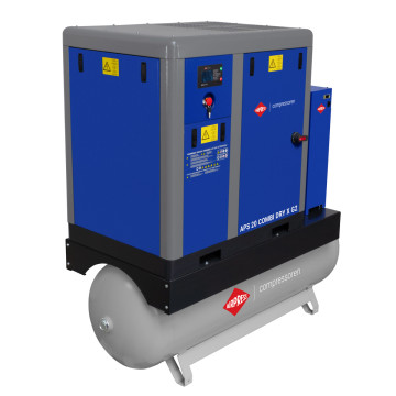 Šroubový kompresor APS X 20 Combi Dry G2 10 bar 20 HP/15 kW 1900 l/min 500 l