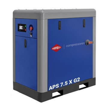 Šroubový kompresor APS 7.5 X G2 10 bar 7.5 HP/5.5 kW 690 l/min