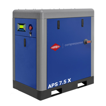 Šroubový kompresor APS 7.5 X 10 bar 7.5 HP/5.5 kW 690 l/min