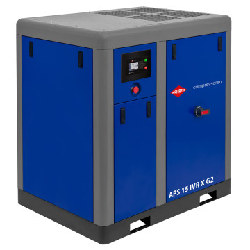 Šroubový kompresor APS X 15 IVR G2 10 bar 15 HP/11 kW 630 - 1680 l/min