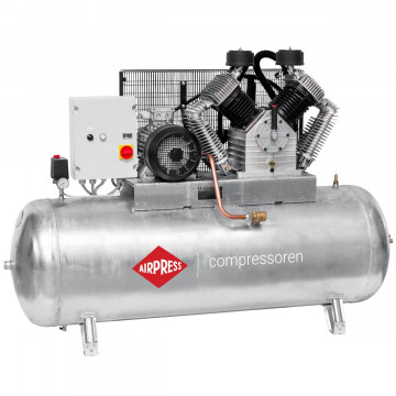 Kompresor G 2000-500 SD Pro 11 bar 15 HP/11 kW 400V 1272 l/min 500 l galvanizovaný- trojúhelníkovo-hvězdicové zapojení