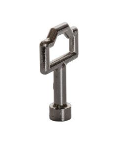 Key for opening panels of screwcompressors