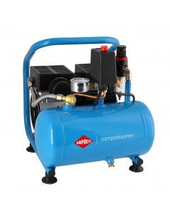 Malý bezolejový dvoupístový kompresor L 6-95 8 bar 0.71 HP/0.52 kW 48 l/min 5 l tichý