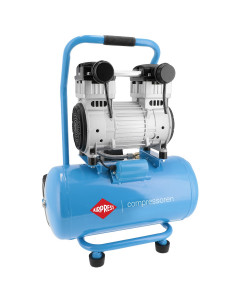 Tichý bezolejový dvoupístový kompresor LMO 25-250 8 bar 2 HP/1.5 kW 150 l/min 24 l