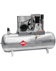 Dvoupístový kompresor G 1500-500 Pro 11 bar 10 HP/7.5 kW 400V 747 l/min 500 l galvanizovaný