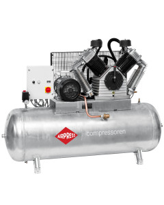 Kompresor G 2500-500 SD Pro 11 bar 20 HP/15 kW 400V 1420 l/min 500 l - galvanizovaný- trojúhelníkovo-hvězdicové zapojení