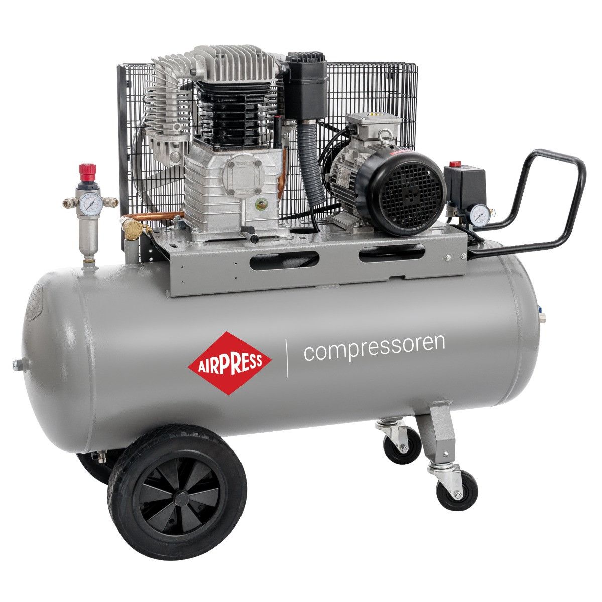 HK 700-150 Pro – pístový kompresor 11 bar s nádrží 150 l Kompresor HK 700-150 Pro 5.5 HP 150 litrů | Airpress