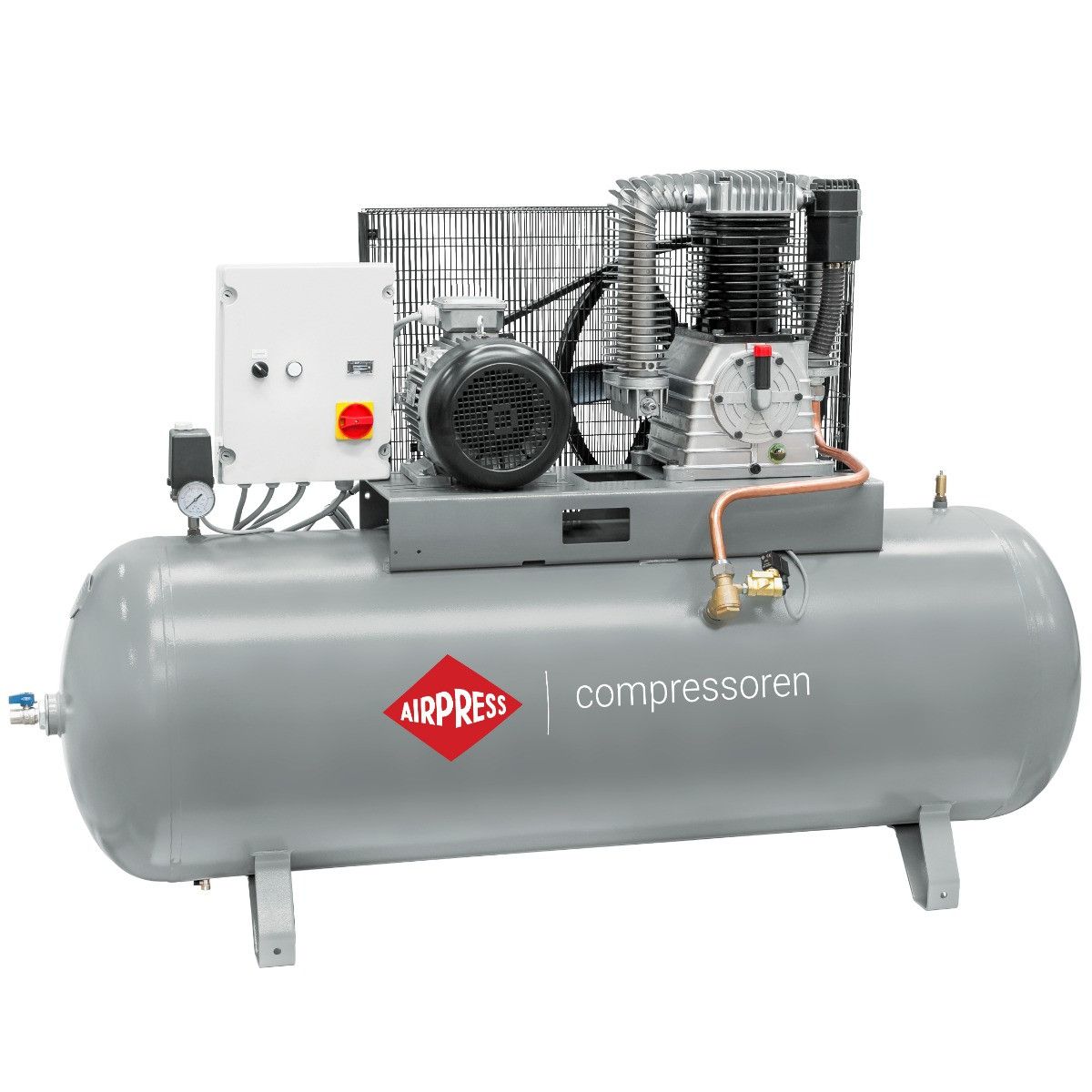HK 1500-500 SD Pro – tichý pístový kompresor s nádrží 500 litrů Tichý kompresor HK 1500-500 SD Pro, 500 l, Y-Δ rozběh | Airpress