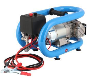 Kompresor napájený DC proudem – vozidla a terén 12V/24V kompresor v provozu
