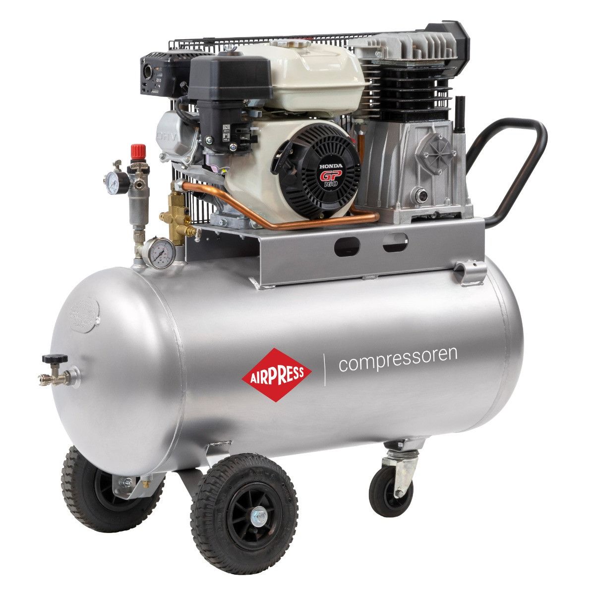 Mobilní benzínový kompresor Airpress Mobilní benzínový kompresor – Airpress